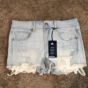 High Rise Shortie American Eagle Shorts